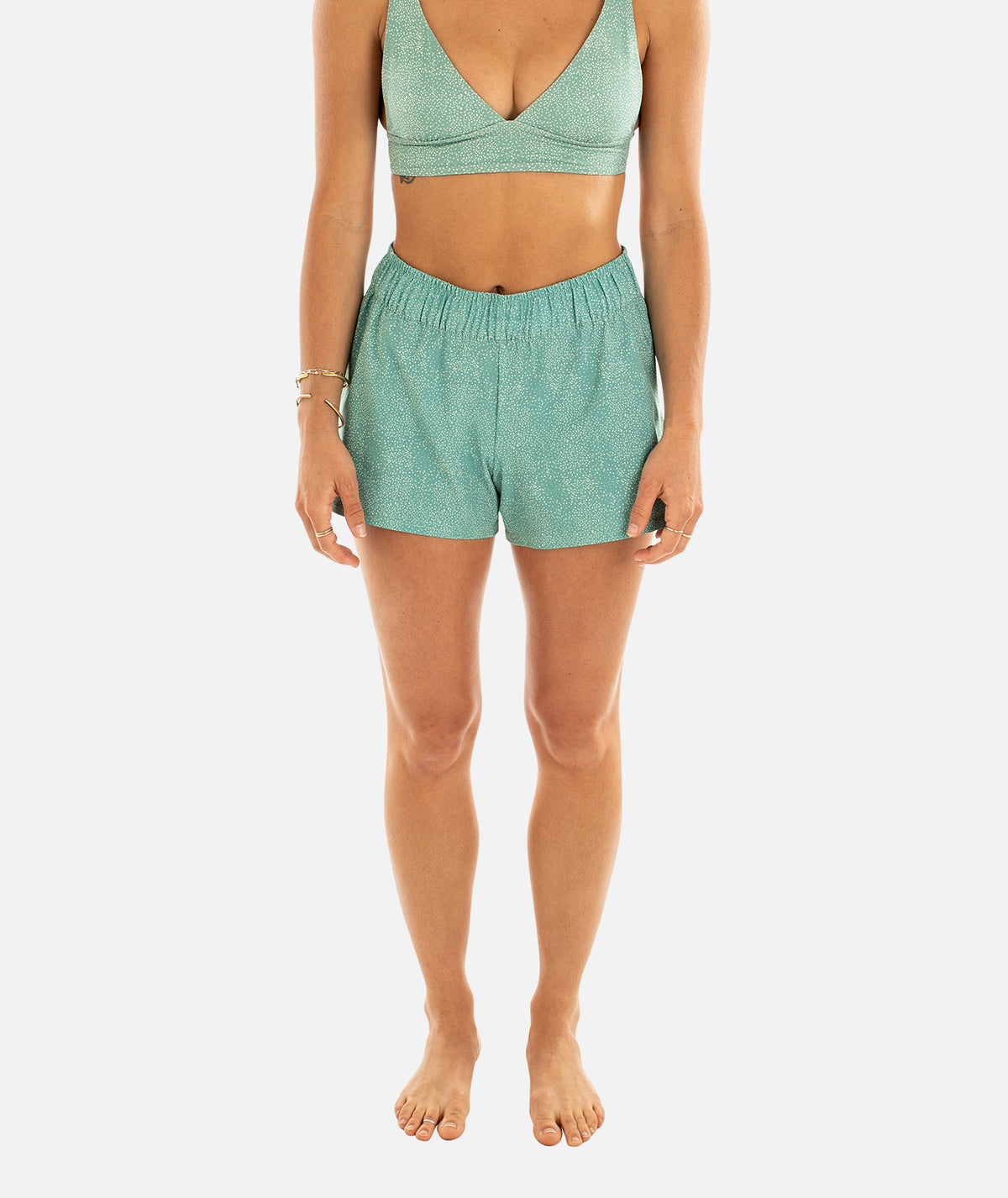 Women Session Short - Green - Jetty