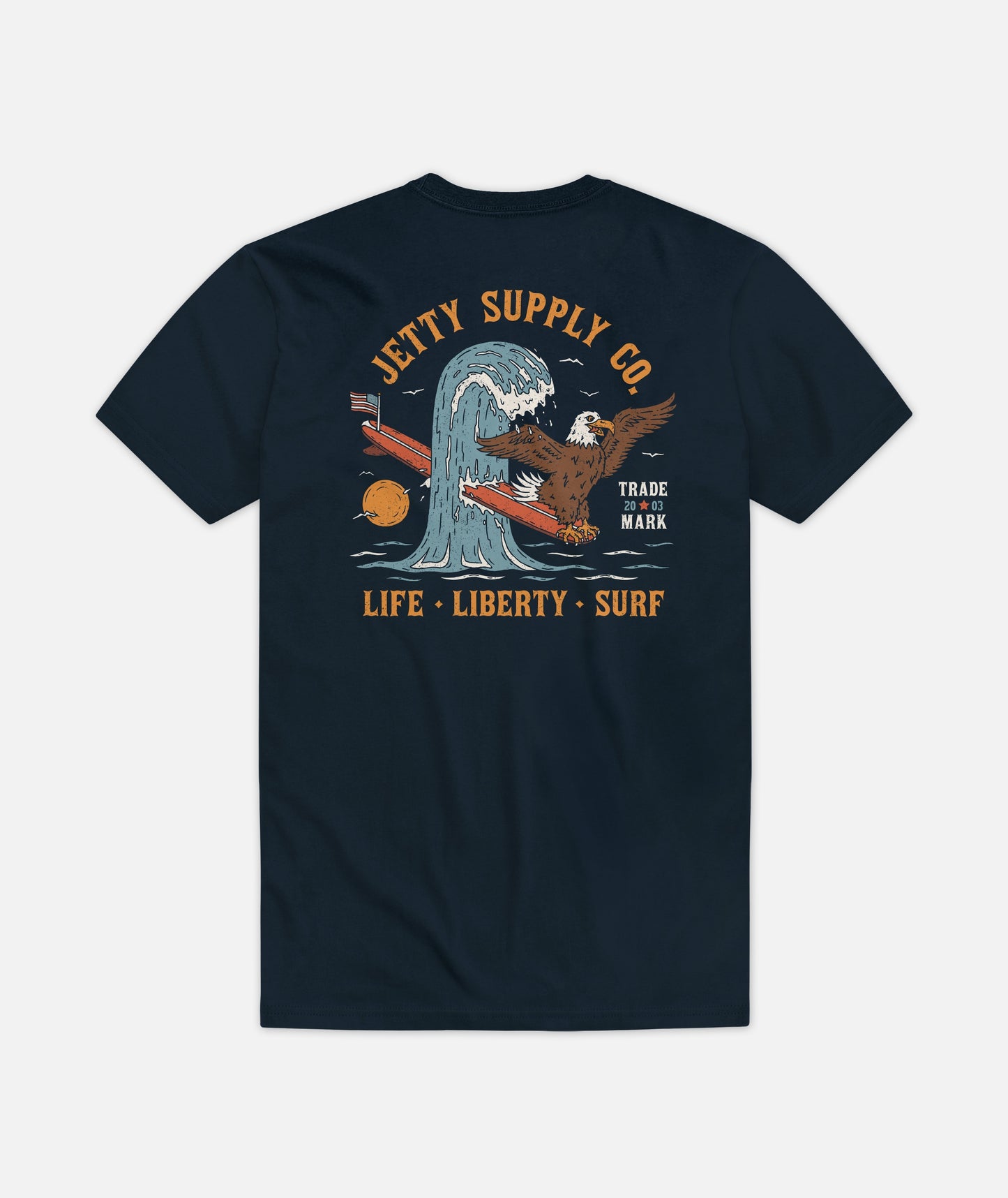 Liberty Tee - Navy