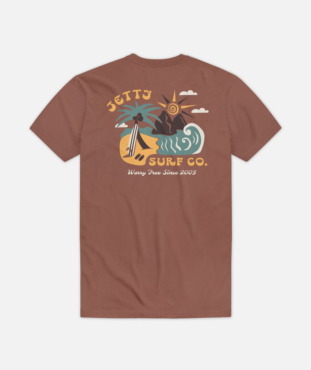 Mainland Tee - Mauve - Jetty