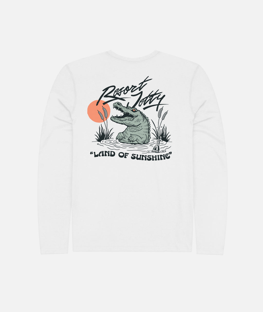 Swamp UV LST - White - Jetty