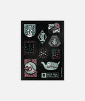 Dwell Sticker Sheet - Assorted - Jetty