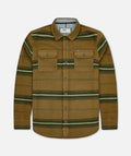 F22 Horizon Flannel - Olive - Jetty