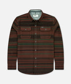 Horizon Flannel - Oxblood - Jetty