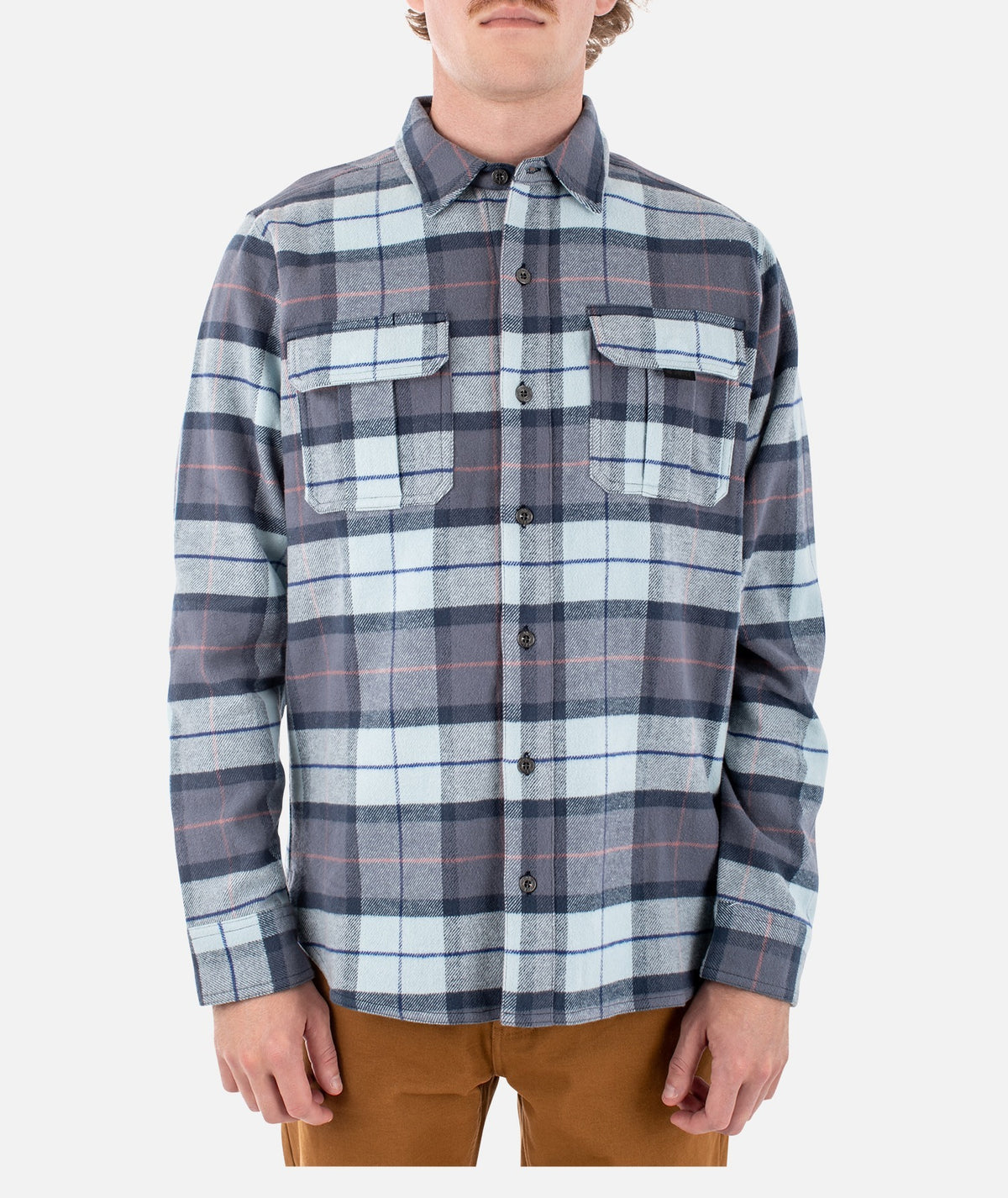 Arbor Flannel - Light Blue - Jetty