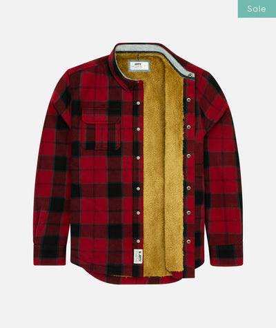 The Sherpa Jacket - Red