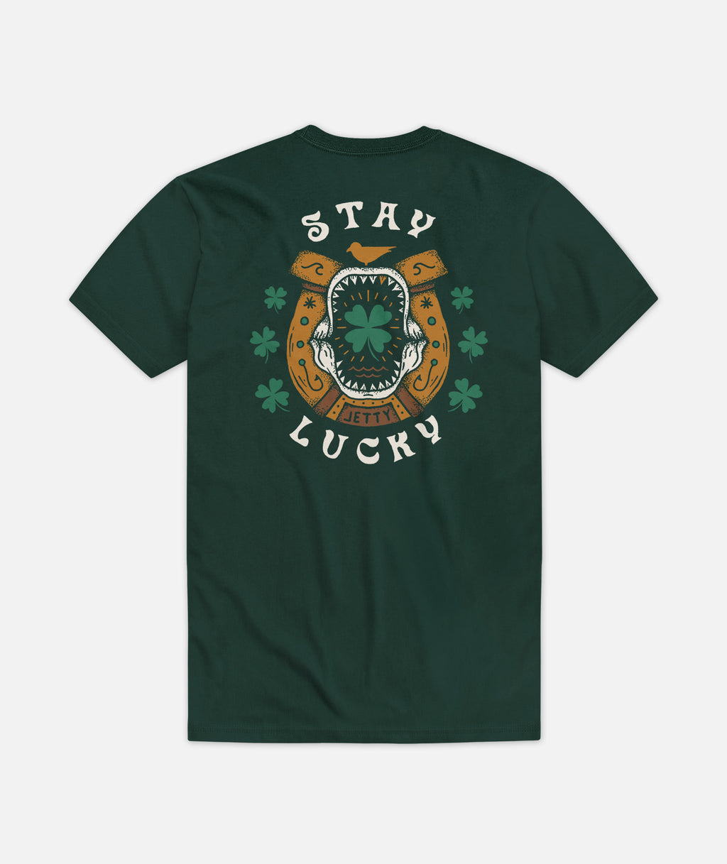 Lucky Fishing Shirt - Green - Jetty