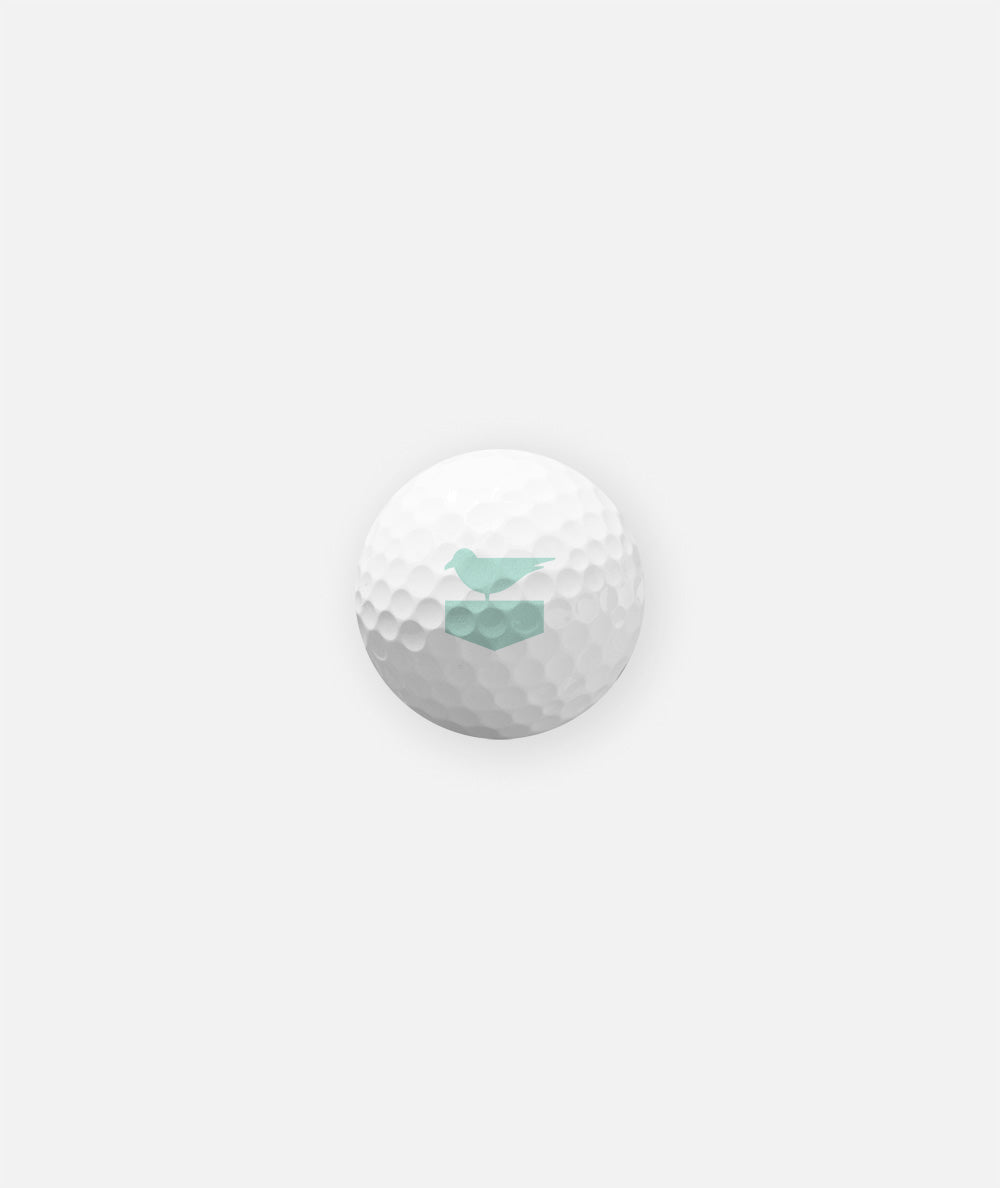 Bunker Golf Ball - White