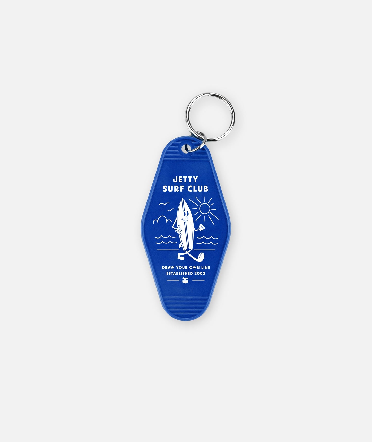 Surf Club Motel Keychain - Blue