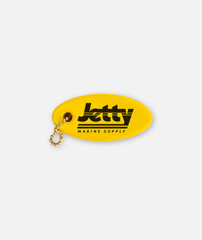 Seventies Boat Float Keychain - Yellow