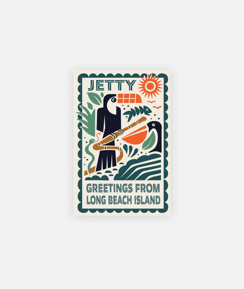 Toucan Postcard - Assorted - Jetty