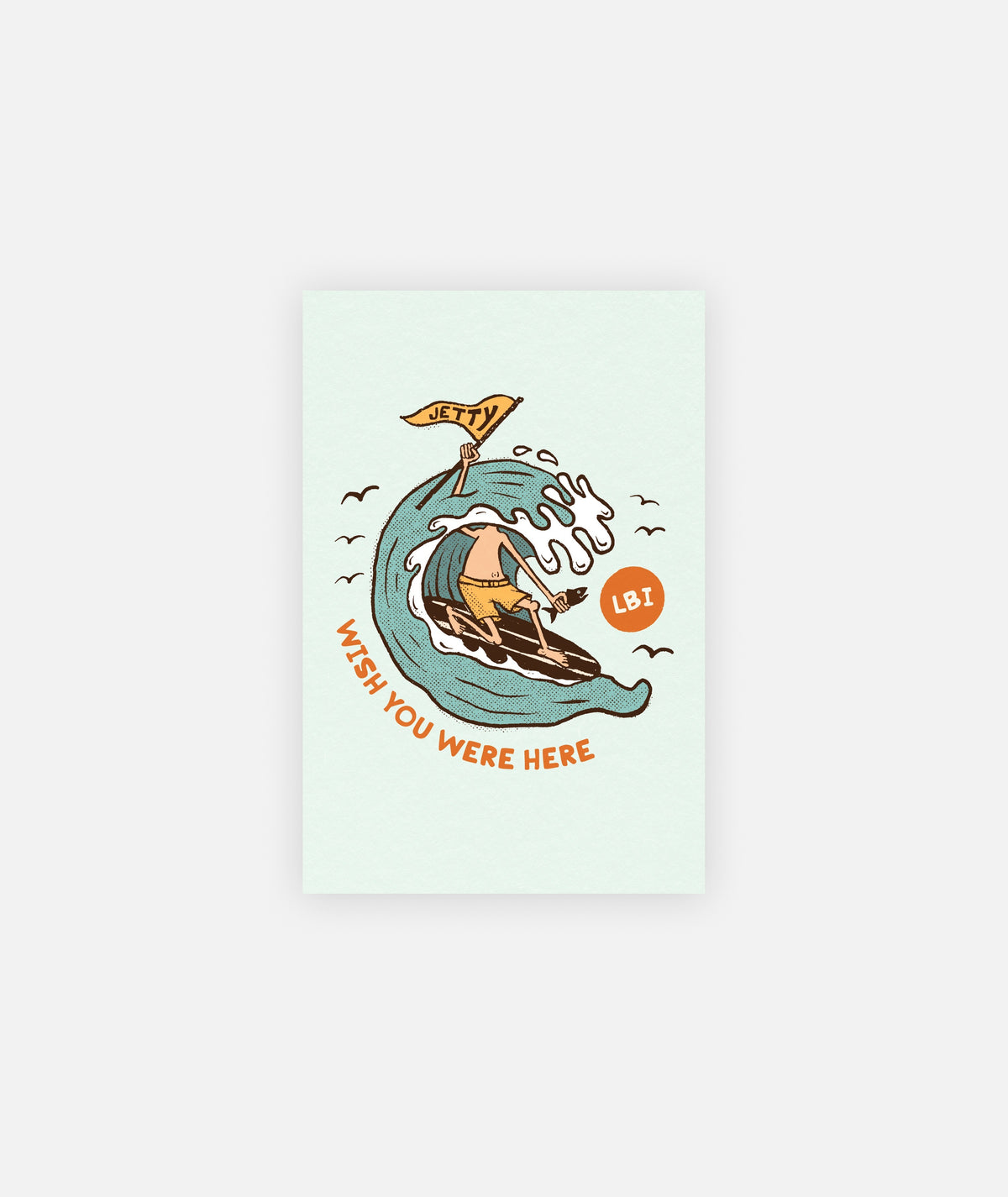 Tubular Postcard - Assorted - Jetty