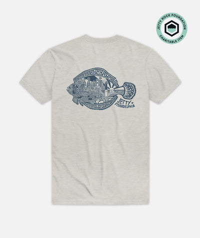 JRF X Fishadelphia Tee - Silk
