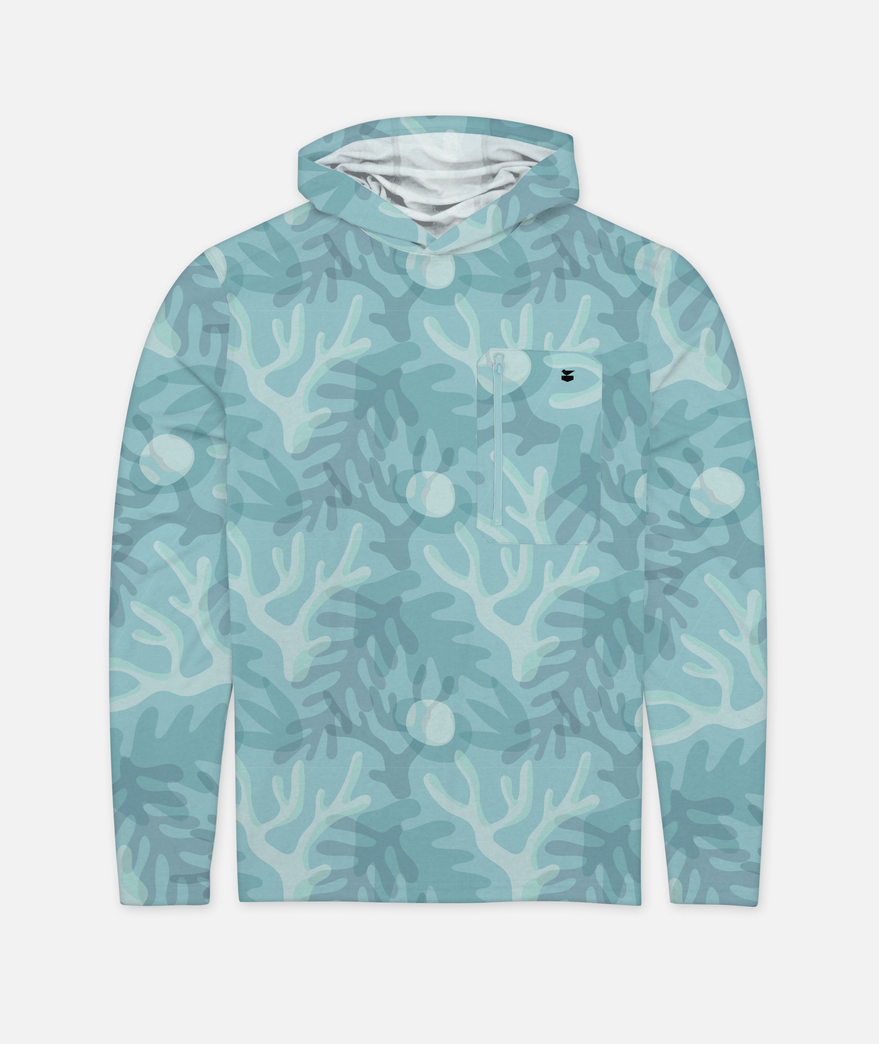 S21 Skiff UV Hooded LST - Light Blue