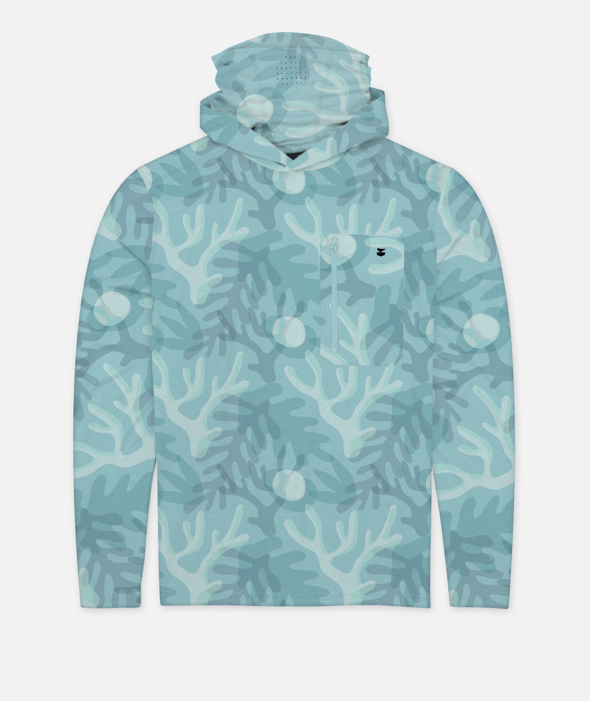 S21 Skiff UV Hooded LST - Light Blue - Jetty